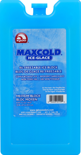 Igloo Maxcold Ice Block, Re-Freezable, Small
