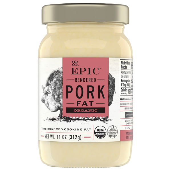 Epic Organic Pork Fat | Hy-Vee Aisles Online Grocery Shopping