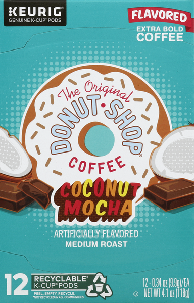 The Original Donut Shop Duos Coconut + Mocha Keurig Single-serve K