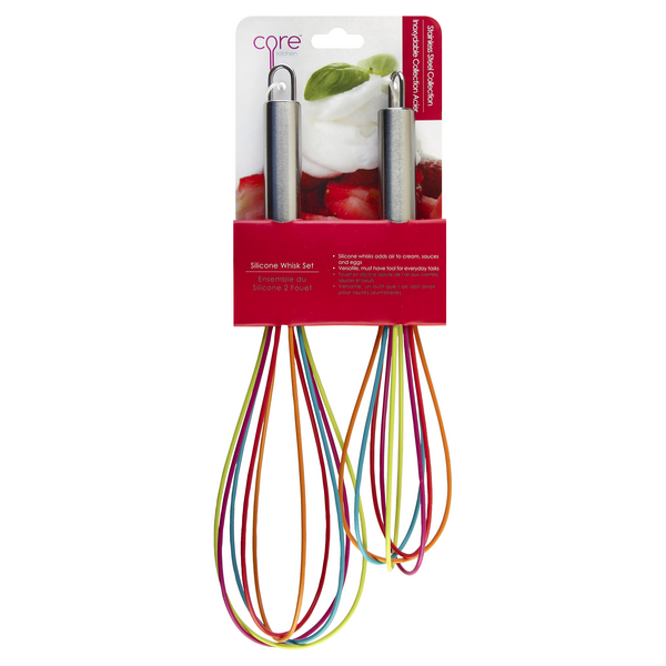 Red Whisks, set of 2 - Whisk