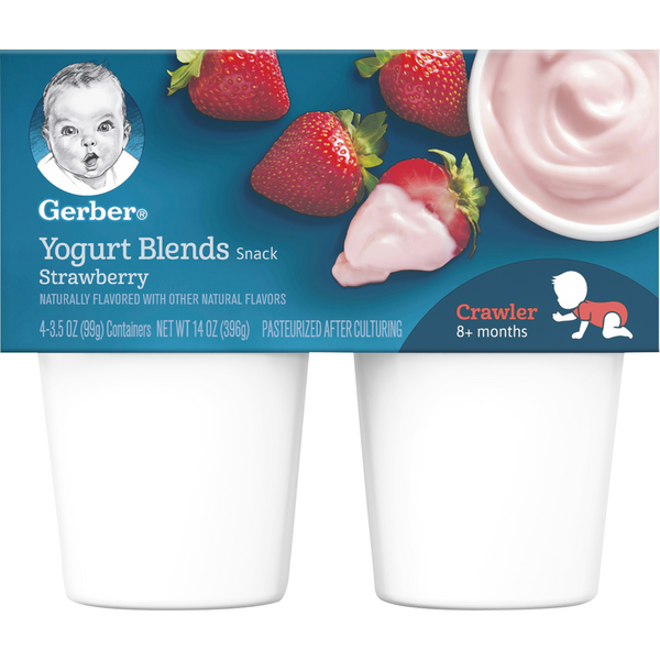 Gerber hot sale blueberry yogurt