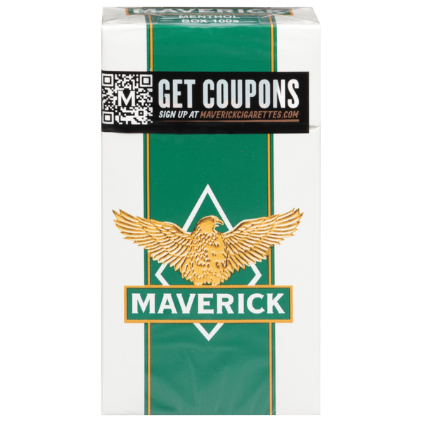 maverick 100 cigarettes price Maverick Cigarettes, Menthol Box 100s