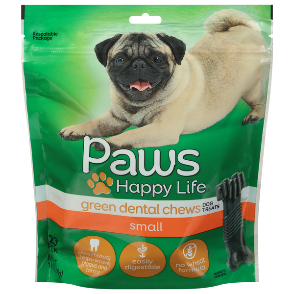 Green dental chews outlet for dogs