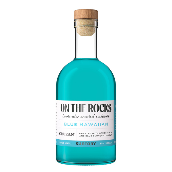 On The Rocks Premium Cocktail, Blue Hawaiian, Limited Edition | Hy