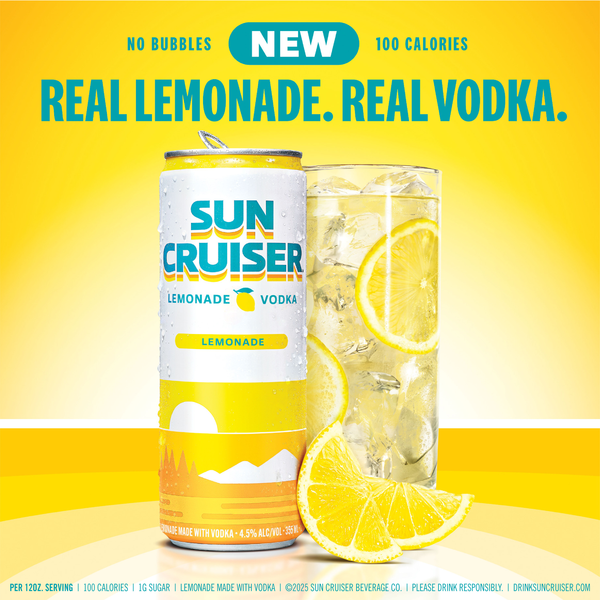 Sun Cruiser Lemonade Vodka, Variety Pack, 8Pk | Hy-Vee Aisles