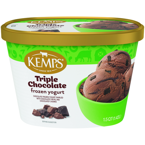 Kemps Triple Chocolate Frozen Yogurt | Hy-Vee Aisles Online
