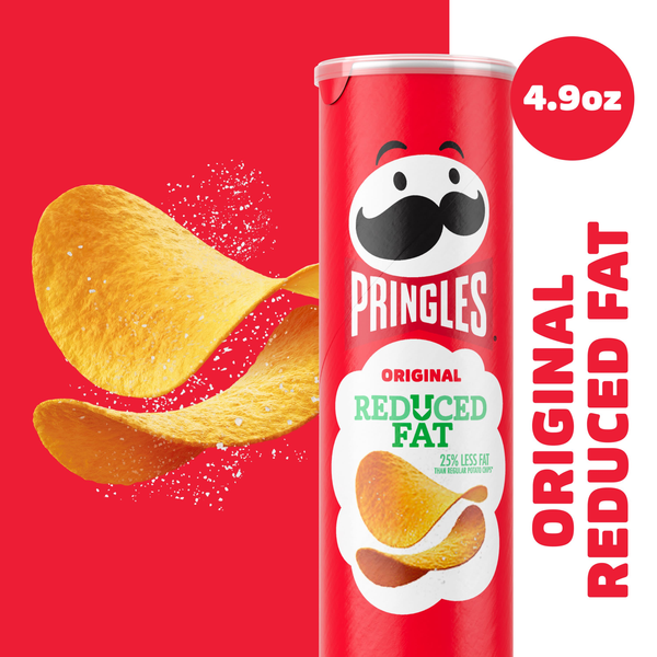 Pringles Original Reduced Fat Potato Crisps