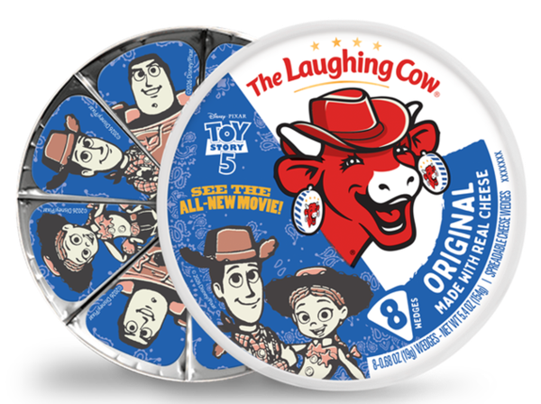 The Laughing Cow Creamy Original Spreadable Cheese Wedges, 5.4 oz