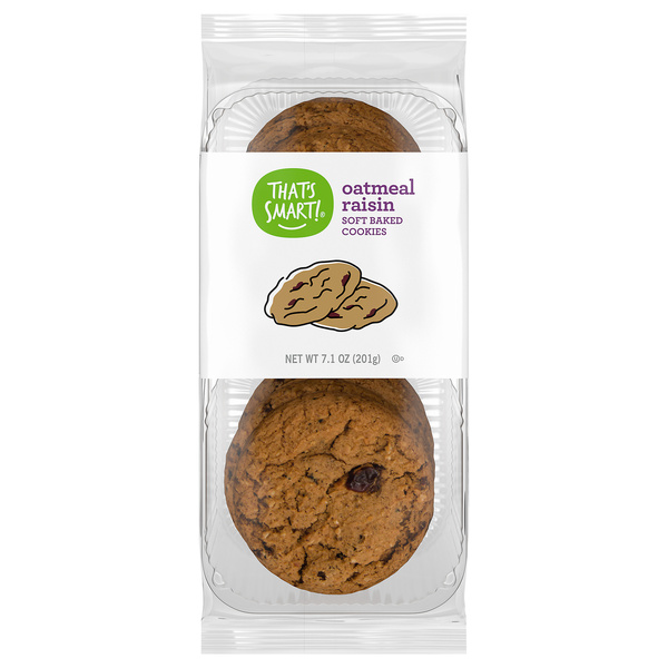 That's Smart! Soft Baked Oatmeal Raisin Cookies 7.1 oz | Hy-Vee