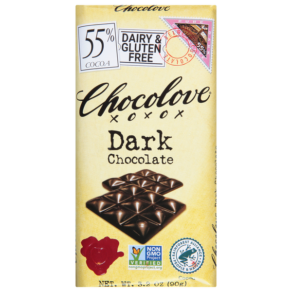 Chocolove Dark Chocolate Bar 3.2 oz | Hy-Vee Aisles Online Grocery