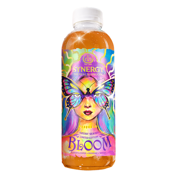 Synergy Artist Series Pure Love Kombucha 16 fl oz | Hy-Vee Aisles