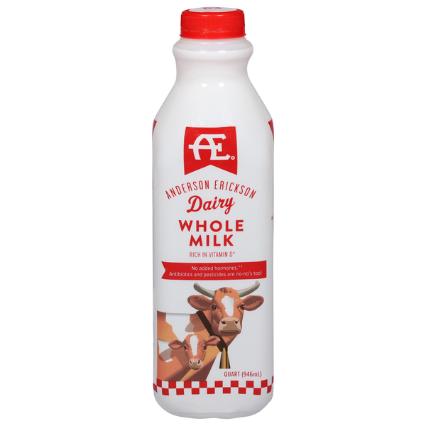 Anderson Erickson Whole Milk Quart | Hy-Vee Aisles Online Grocery Shopping