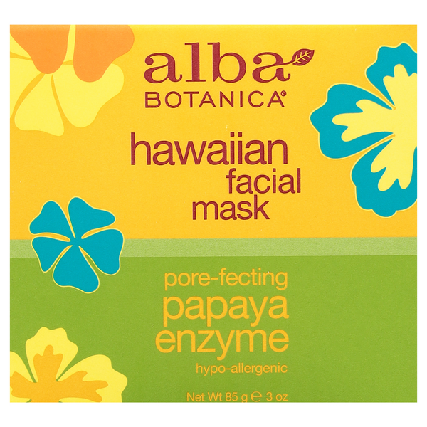 パック・フェイスマスク MAJOR PAPAYA PACK 500g Alba Botanica Natural Hawaiian Facial Mask Papaya Enzyme | Hy-Vee