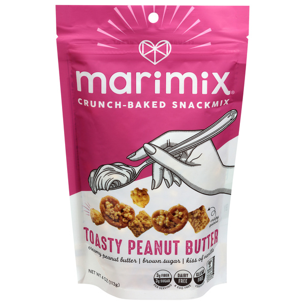 Marimix Crunch-Baked Toasty Peanut Butter Snack Mix 4 oz | Hy-Vee