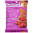 Quest Spicy Sweet Chili Flavor Tortilla Style Protein Chips