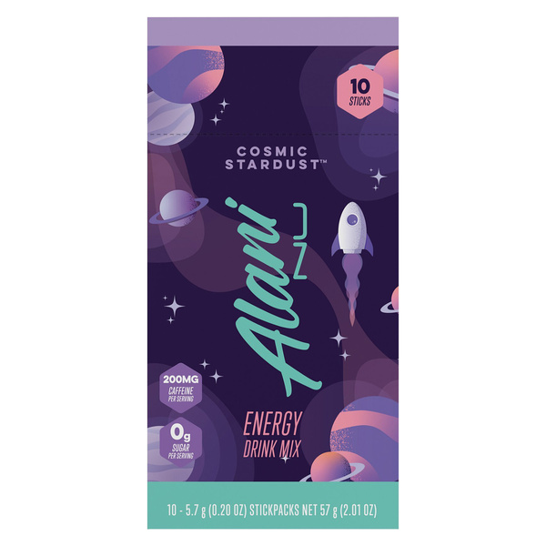 Alani Nu Energy Sticks Cosmic Stardust 10Ct | Hy-Vee Aisles Online