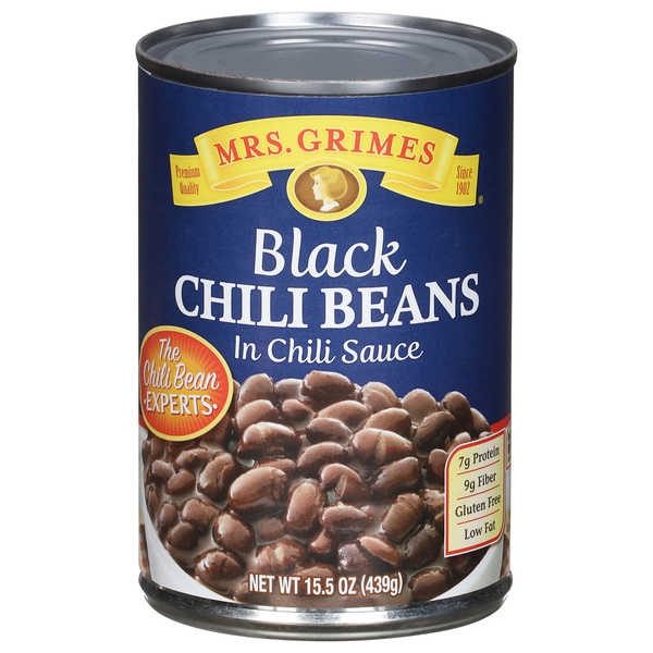 Mrs. Grimes Black Chili Beans in Chili Sauce | Hy-Vee Aisles