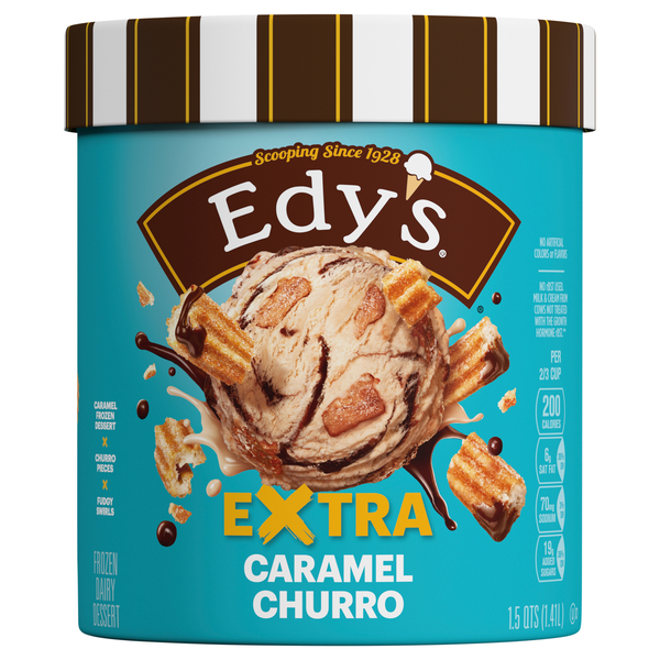 Edy'S/Dreyer'S Rocky Road Collection Churro Caramel Crossroads Ice