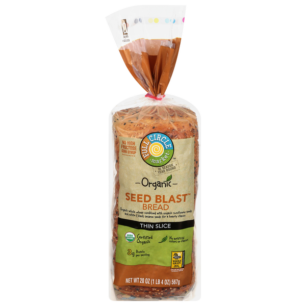 『bread』 Full Circle Market Bread, Seed Blast, Thin Slice | Hy-Vee
