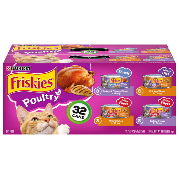 Friskies wet outlet cat food calories