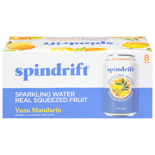 12 oz. Yuzu Mandarin Sparkling Water 8pk | Hy-Vee Aisles Online