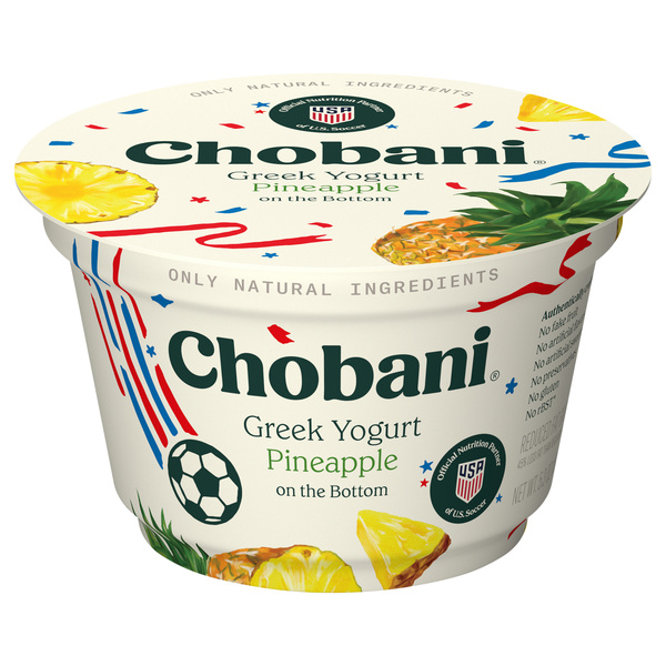 Chobani Pineapple on the Bottom Low-Fat Greek Yogurt | Hy-Vee