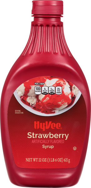 Strawberry flavored Syrup 22 oz