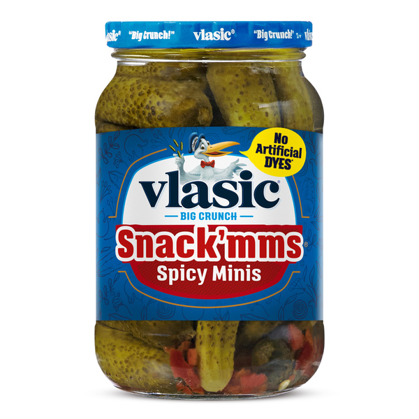 Vlasic Snack'mms Spicy Minis | Hy-Vee Aisles Online Grocery Shopping
