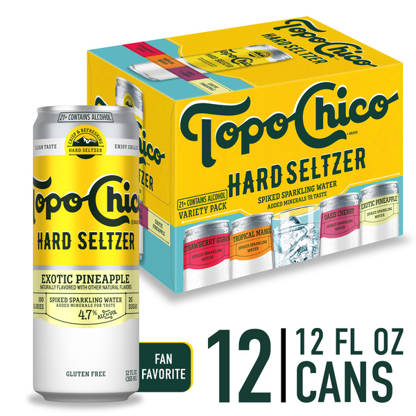 Topo Chico Hard Seltzer Variety 12Pk | Hy-Vee Aisles Online