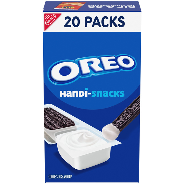 Handi-Snacks Oreo Cookie Sticks 'N Creme Dip, 20-1 oz Snack Packs