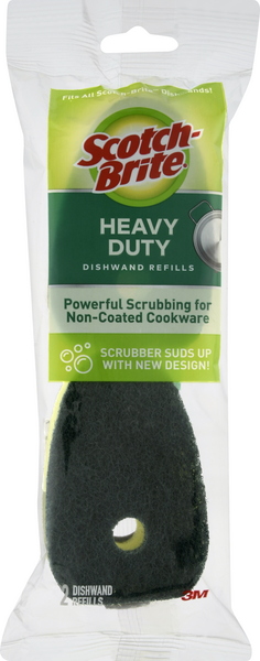 Scotch-Brite Heavy Duty Dishwand Refills - Shop Sponges & Scrubbers at H-E-B