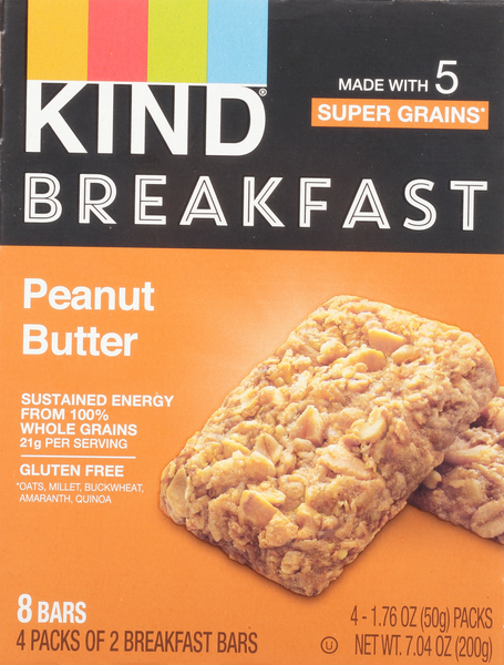 Peanut Butter Protein Breakfast Bars