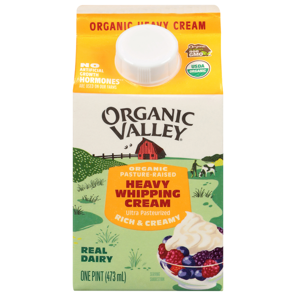 Organic Valley Ultra Pasteurized Heavy Whipping Cream | Hy-Vee