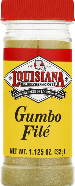 Louisiana Fish Fry Pure Ground Gumbo File Powder (1.13 oz