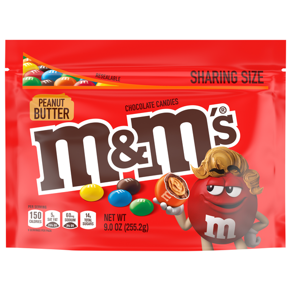 M&M's Peanut Butter 34 oz Pouch