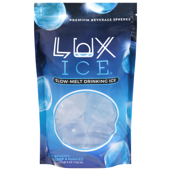 Lux Ice Drinking Ice, Slow-Melt 6 Ct | Hy-Vee Aisles Online