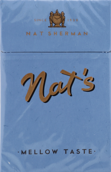 Nat Sherman Nat's Cigarettes, Mellow Taste