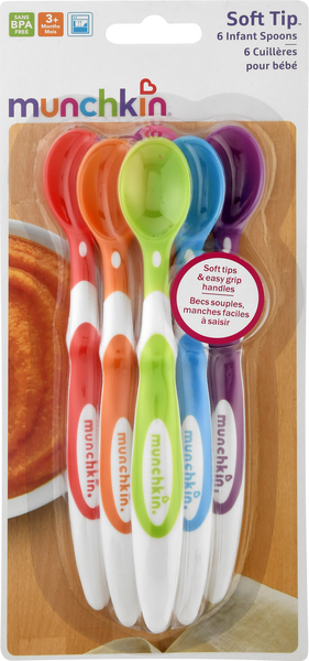 Munchkin Soft-Tip Infant Spoons  Hy-Vee Aisles Online Grocery Shopping