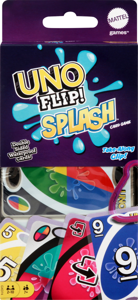 UNO Flip Splash Card Game, 7+ | Hy-Vee Aisles Online Grocery Shopping
