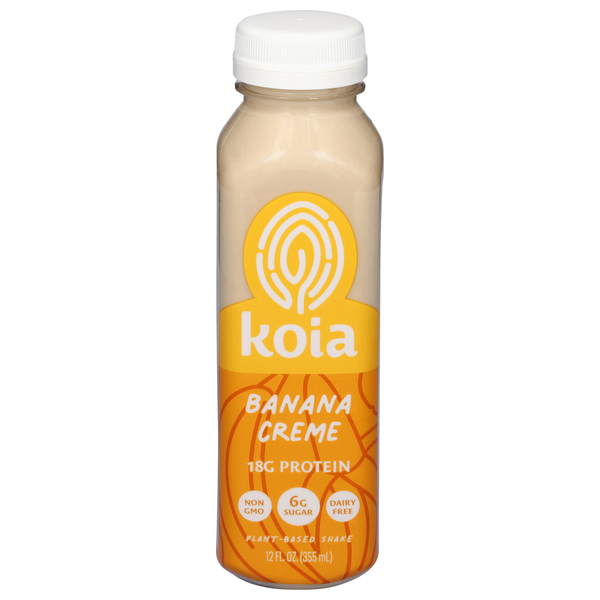 Koia Protein Shake, Plant-Based, Banana Creme | Hy-Vee Aisles