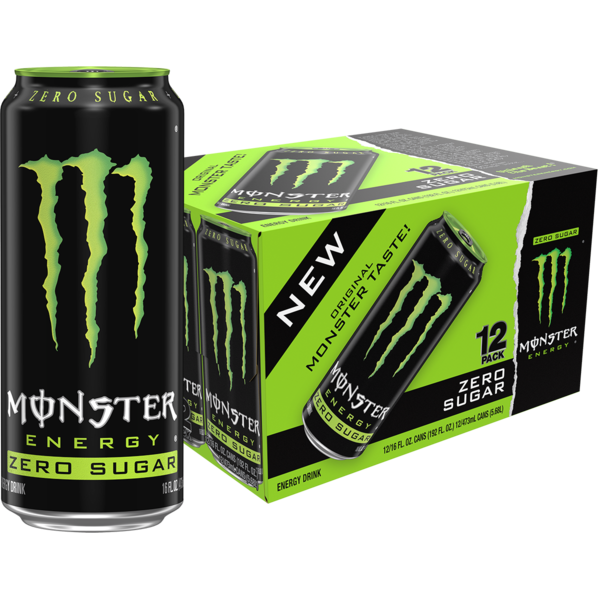 Monster Energy Zero Sugar 12Pk | Hy-Vee Aisles Online Grocery Shopping