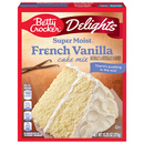 Betty Crocker Delights Cake Mix, French Vanilla