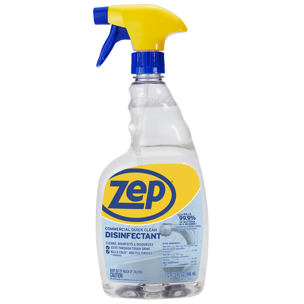Zep Quick Clean Disinfectant | Hy-Vee Aisles Online Grocery Shopping
