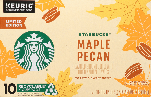 Starbucks Maple Pecan Ground Coffee K 