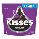 Hershey's Kisses Dark Chocolate Candy Family Pack