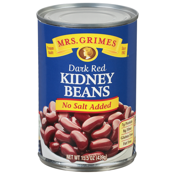 Red Beans No Salt Added