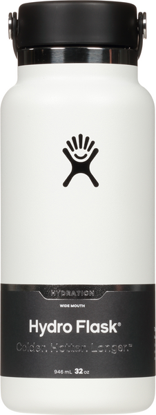 Hydro Flask Wide Mouth White 32 oz Bottle Delivery - DoorDash