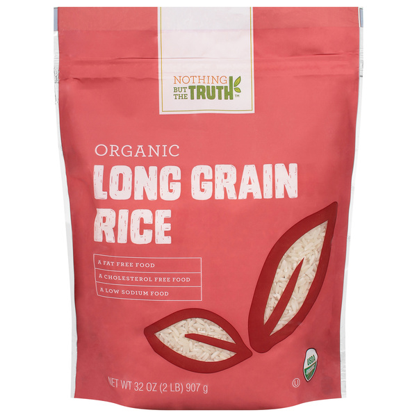 Not Rice Buy Nothing But The Truth Organic Long Grain Rice | Hy-Vee Aisles Online ...