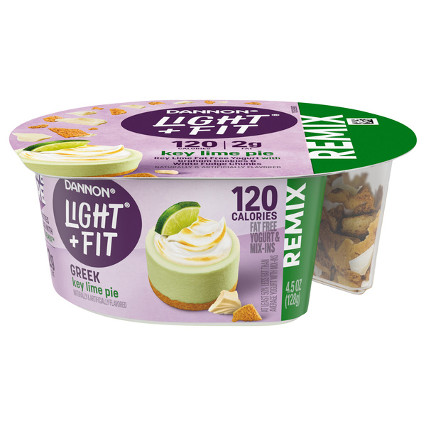 Dannon Light + Fit REMIX Key Lime Pie Nonfat Greek Yogurt with