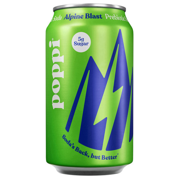 Poppi Prebiotic Soda Alpine Blast, 12 Fl Oz | Hy-Vee Aisles Online